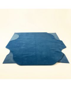 Slate Brook Rectangular Area Rug - Blue (synthetic illustration; no displayed measurements)