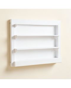 Olive Bridge Empty Wall-Mounted Tool Organizer Panel - White (synthetic illustration; no displayed measurements)