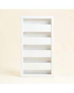 Summit Bridge Empty Vertical Garden Frame - White (synthetic illustration; no displayed measurements)