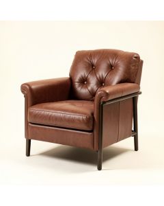 Marrone 23.75 '' Wide Tufted Armchair (synthetic illustration; no displayed measurements)