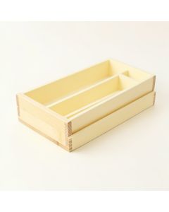 Hill Bridge Empty Pantry Drawer Organizer Insert - Cream (synthetic illustration; no displayed measurements)