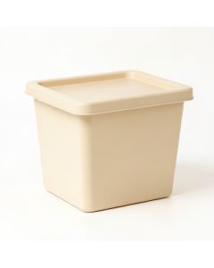 Rowan Dale Closed Outdoor Storage Box - Beige (synthetic illustration; no displayed measurements)