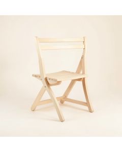 Olive Branch Folding Outdoor Chair - Ivory (synthetic illustration; no displayed measurements)