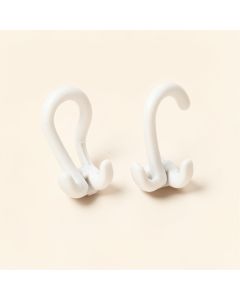 Sparkle Shower Curtain Hooks (synthetic illustration; no displayed measurements)