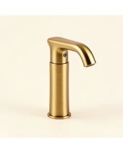 Signature Hardware Vilamonte Single Hole Waterfall Bathroom Faucet (synthetic illustration; no displayed measurements)