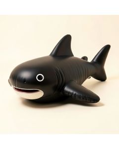 Floating Shark Large Fabric Pool Toy (synthetic illustration; no displayed measurements)