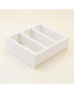 Birch Bluff Empty Pantry Drawer Organizer Insert - White (synthetic illustration; no displayed measurements)