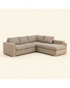 Elosie 123 '' Wide Left Hand Facing Modular Sofa & Chaise (synthetic illustration; no displayed measurements)