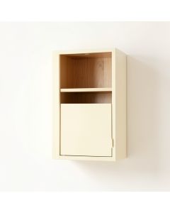 Aspen Dell Wall-Mounted Entry Cabinet - Cream (synthetic illustration; no displayed measurements)