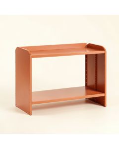 Vale Dell Desktop Shelving Unit - Terracotta (synthetic illustration; no displayed measurements)