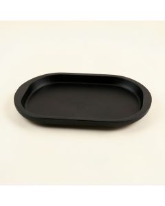 Spruce Arc Serving Tray - Black (synthetic illustration; no displayed measurements)