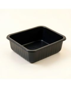 Olive Falls Empty Under-Desk Cable Tray - Black (synthetic illustration; no displayed measurements)