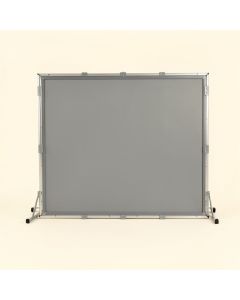 Yardmaster2 Gray Portable Folding Frame Projector Screen (synthetic illustration; no displayed measurements)