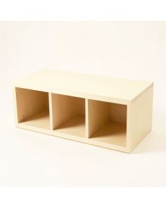River Brook Shoe Storage Bench - Cream (synthetic illustration; no displayed measurements)
