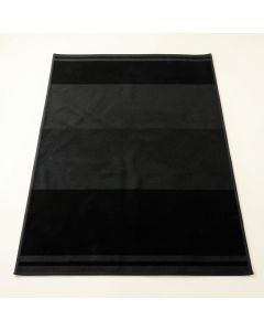 Maple Brook Rectangular Outdoor Rug - Black (synthetic illustration; no displayed measurements)