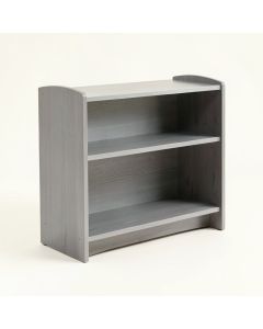 Oak Bridge Desktop Shelving Unit - Gray (synthetic illustration; no displayed measurements)