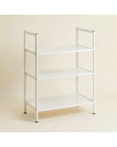 Cliff Branch Empty Countertop Canister Rack - White (synthetic illustration; no displayed measurements)