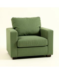 Cliff Dale Upholstered Armchair - Green (synthetic illustration; no displayed measurements)