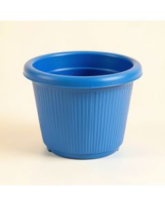 Elm Bend Empty Planter - Blue (synthetic illustration; no displayed measurements)