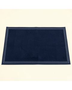 Willow Brook Rectangular Outdoor Rug - Navy (synthetic illustration; no displayed measurements)