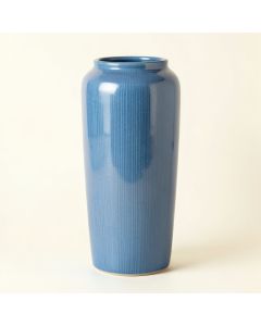 Slate Canyon Empty Decorative Vase - Blue (synthetic illustration; no displayed measurements)