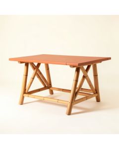 Lake Crossing Empty Workshop Workbench - Terracotta (synthetic illustration; no displayed measurements)