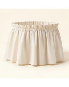 Gearheart Wrap Around Solid Ruffled 140 Thread Count 15 '' Bed Skirt (synthetic illustration; no displayed measurements)