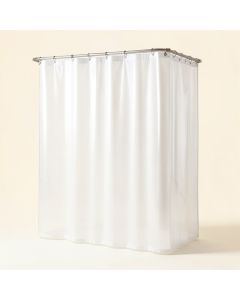 Hardnett Pockets Vinyl Single Shower Curtain (synthetic illustration; no displayed measurements)