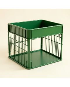 Cove Bend Empty Furniture-Style Pet Crate - Green (synthetic illustration; no displayed measurements)