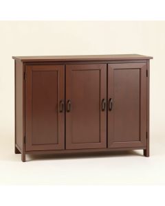 3-Door Cabinet (synthetic illustration; no displayed measurements)