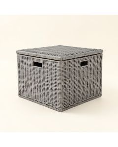 Rattan Deck Box (synthetic illustration; no displayed measurements)