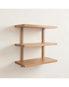 Quillen 4-Layer Modern Luxe Wooden Wall Shelf (synthetic illustration; no displayed measurements)