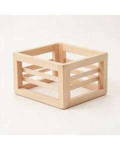 Cove Bluff Empty Furniture-Style Pet Crate - Beige (synthetic illustration; no displayed measurements)