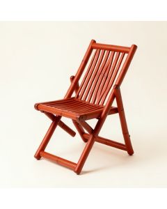 Fern Arc Folding Outdoor Chair (synthetic illustration; no displayed measurements)