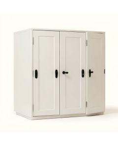 Bi-Fold Closet 4-Door Snugger (synthetic illustration; no displayed measurements)