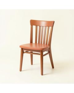 Dawn Bridge Small Chair - Terracotta (synthetic illustration; no displayed measurements)