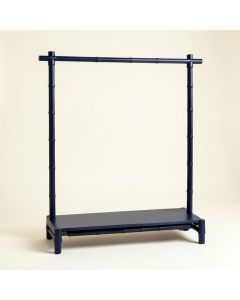 Reed Bridge Empty Garment Rack - Navy (synthetic illustration; no displayed measurements)