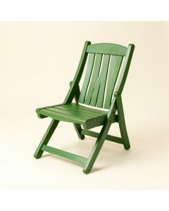 Holly Arc Folding Outdoor Chair (synthetic illustration; no displayed measurements)