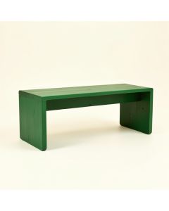 Cliff Canyon Indoor Bench - Green (synthetic illustration; no displayed measurements)