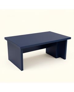 Lake Bluff Desktop Monitor Riser - Navy (synthetic illustration; no displayed measurements)