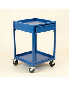 Summit Canyon Empty Rolling Workshop Cart - Blue (synthetic illustration; no displayed measurements)