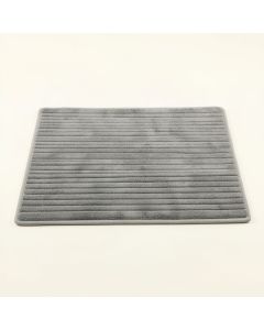 Elm Bend Bath Mat - Gray (synthetic illustration; no displayed measurements)