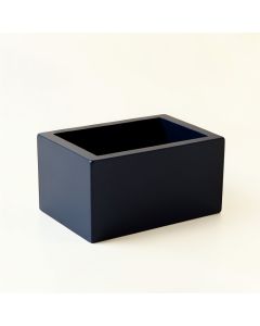 Dawn Bend Empty Raised Planter - Navy (synthetic illustration; no displayed measurements)