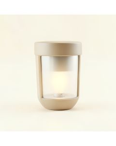 Caufield 3 - Bulb Outdoor Bulkhead Light (synthetic illustration; no displayed measurements)