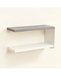 Fragoso 2 Piece Pine Solid Wood Floating Shelf (synthetic illustration; no displayed measurements)