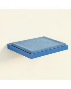 Juniper Canyon Wall-Mounted Cat Perch - Blue (synthetic illustration; no displayed measurements)