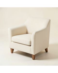 Coutee Upholstered Parsons Chair In Ivory (synthetic illustration; no displayed measurements)
