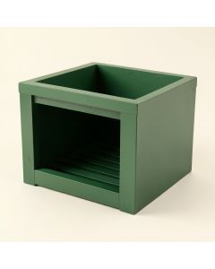 Glen Edge Empty Furniture-Style Litter Enclosure - Green (synthetic illustration; no displayed measurements)