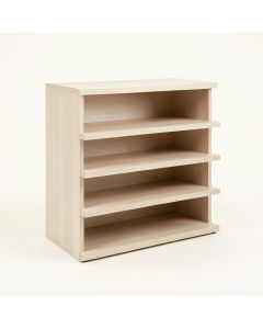 Harbor Field Desktop Shelving Unit - Beige (synthetic illustration; no displayed measurements)