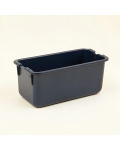 River Bridge Empty Railing Planter With Integral Brackets - Navy (synthetic illustration; no displayed measurements)